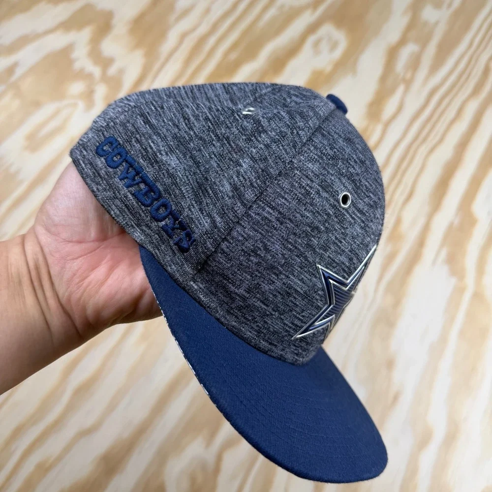 New Era Dallas Cowboys 9FIFTY Youth Snapback Hat Navy Gray NFL Football Cap